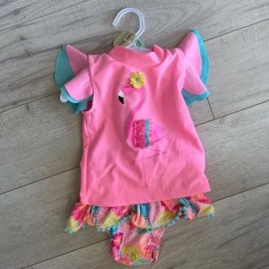 Carters swimsuit top and bottom 18 months